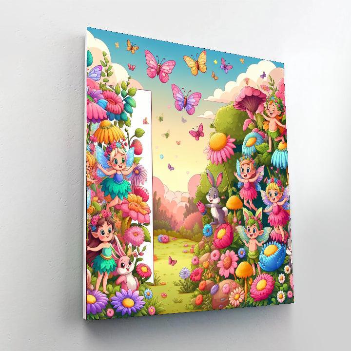 Enchanting Magical Garden Numbered Painting Kits