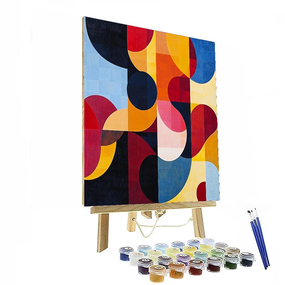 Paul Klee Inspired Chords Of Abstraction  Numbered Painting Kits