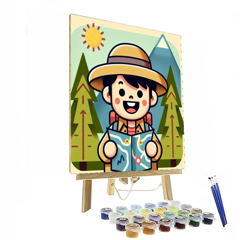 Daring Adventurer Paint By Number