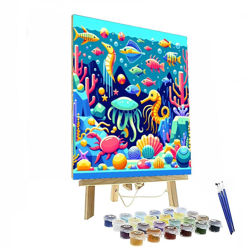 Deep Sea Adventure Paint By Color