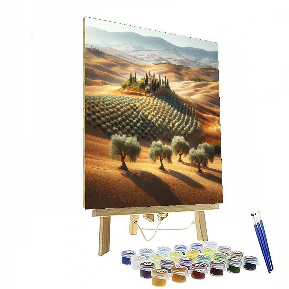 A Day in Tuscany - DIY Painting By Numbers Kit – Artistry Rack