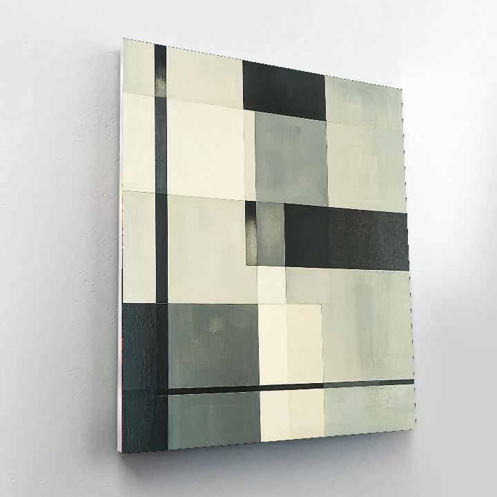 Kazimir Malevich Inspired Ethereal Abstraction  DIY Paint By Numbers