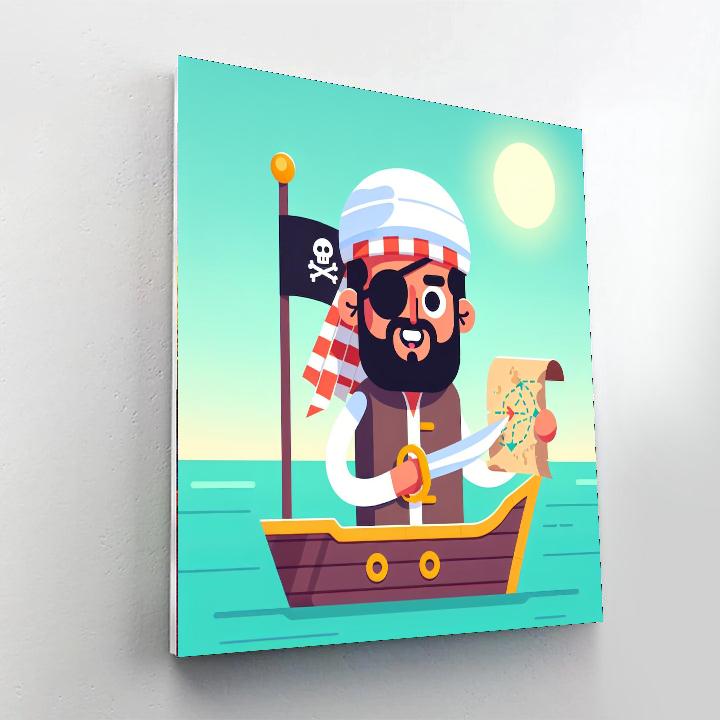 Pirate's Adventure Paint By Number