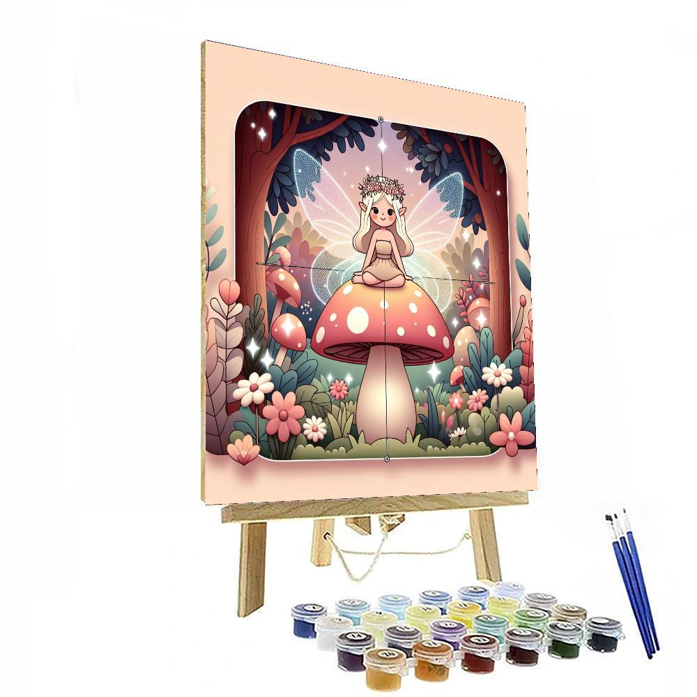 Magical Forest Fairy Tale Paint By Numbers
