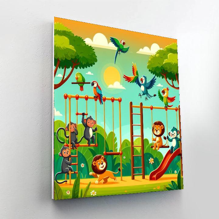 Jungle Gym Explorers Paint By Number