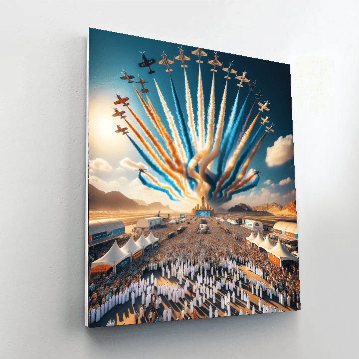 Al Ain Air Show - Abu Dhabi Numbered Painting Kits