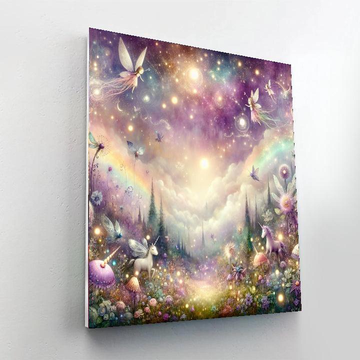 Mysterious Fairy Land Paint By Color