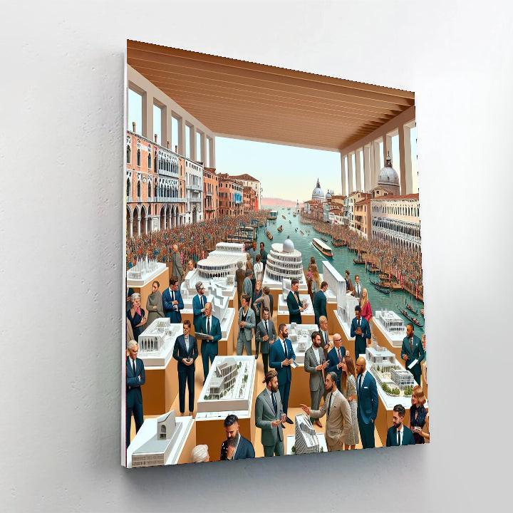 Biennale Architettura - Venice Paint By Numbers Art