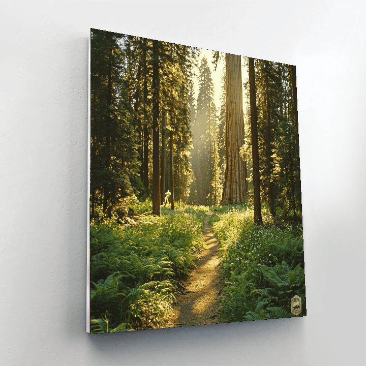 Sequoia National Park - California, Usa Numbered Painting Kits