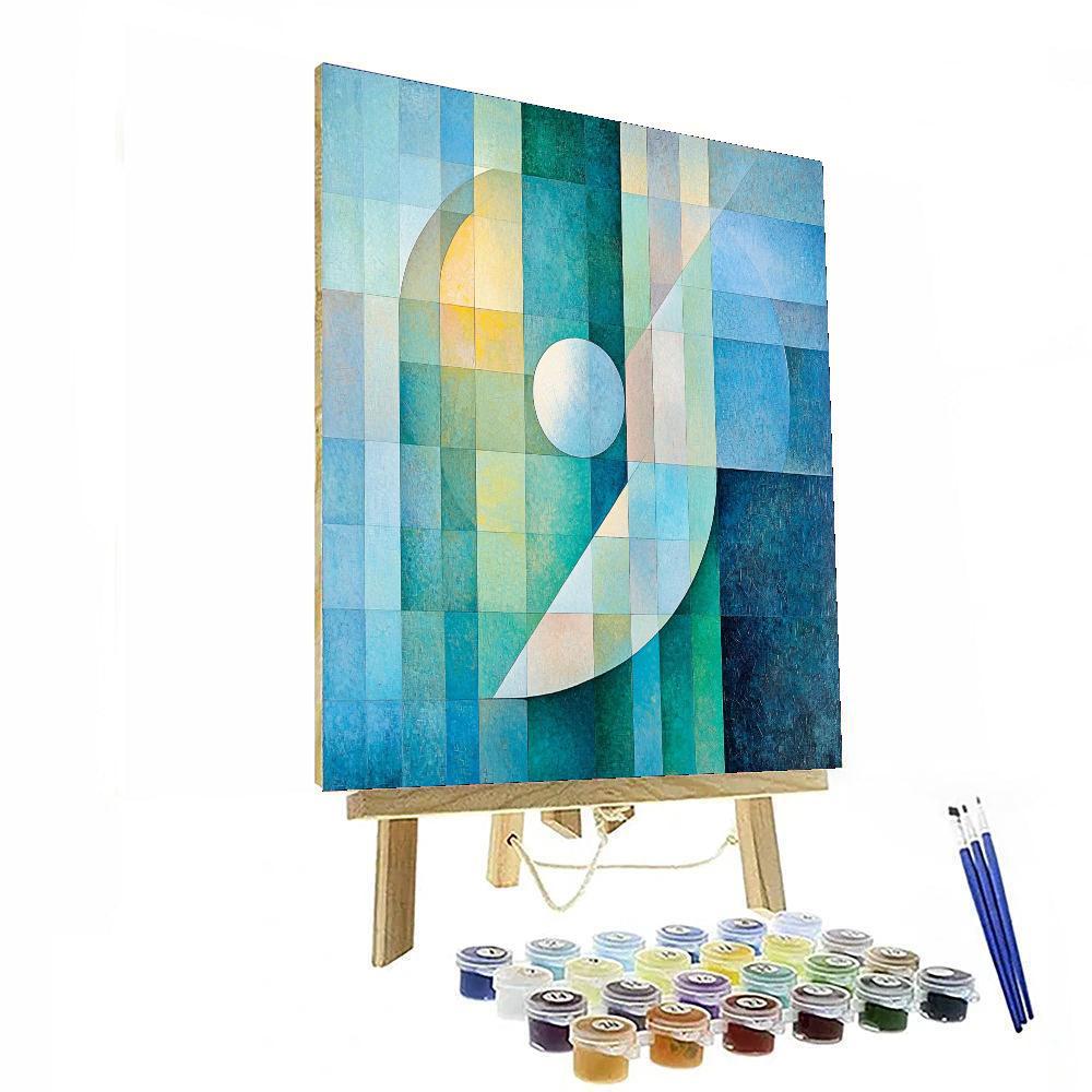 Kazimir Malevich Inspired Emotional Gradients  Numbered Painting Kits