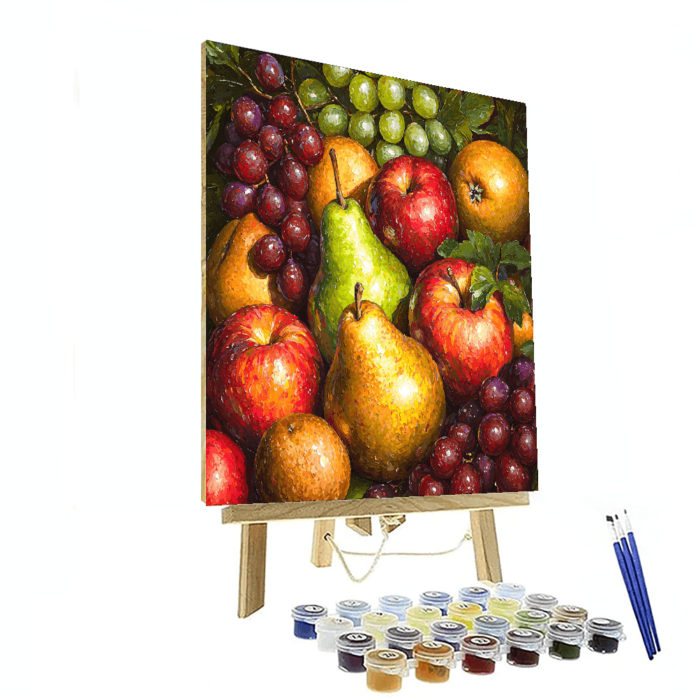 Cézanne Inspired Fruits of the Earth - DIY Painting By Numbers Kit