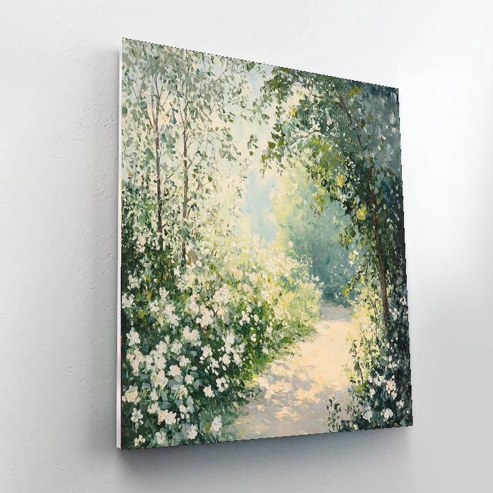 Camille Pissarro Inspired Chic Botanical Serenity  Painting By Numbers Kit