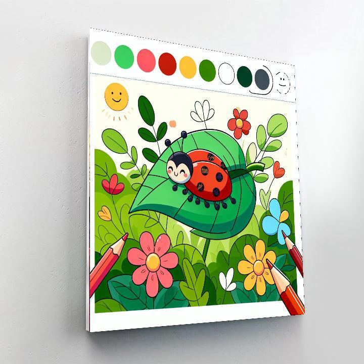 Garden Insect Exploration Numbered Painting Kits