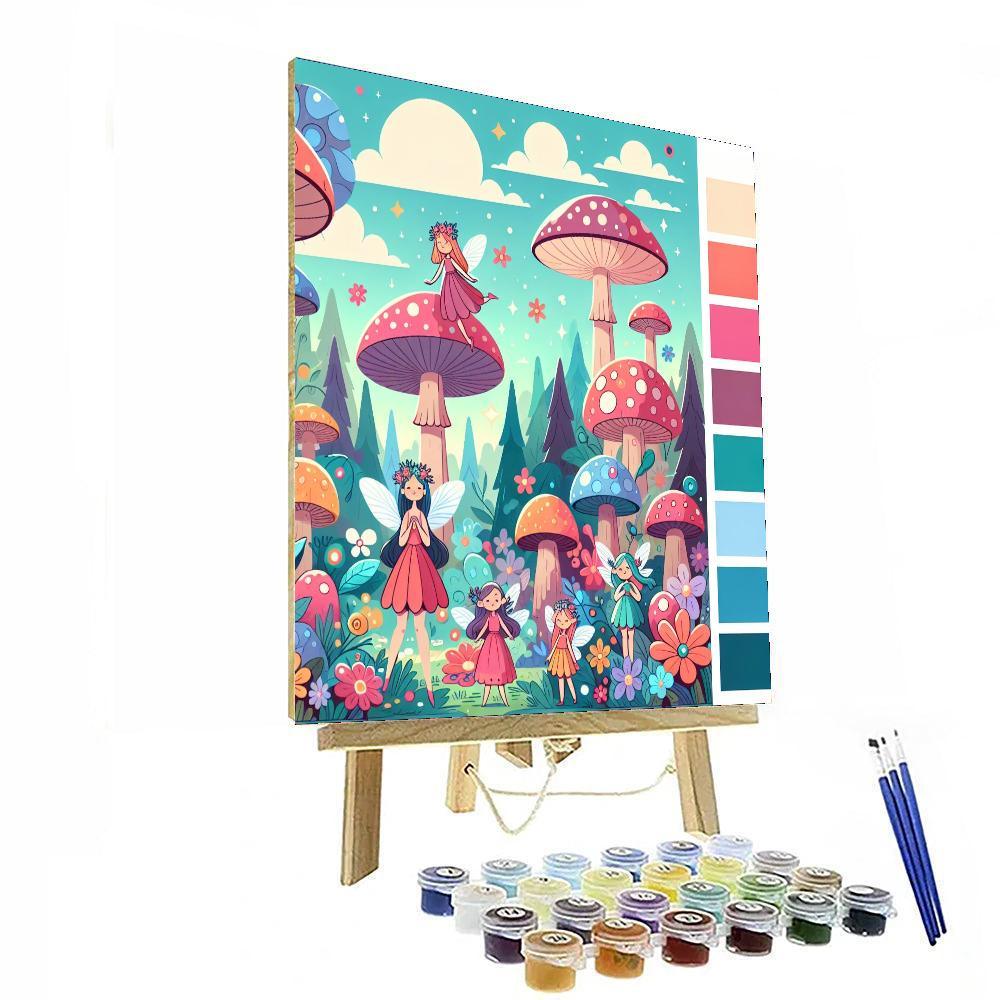 Enchanted Fairy Wonderland Painting By Numbers Kit