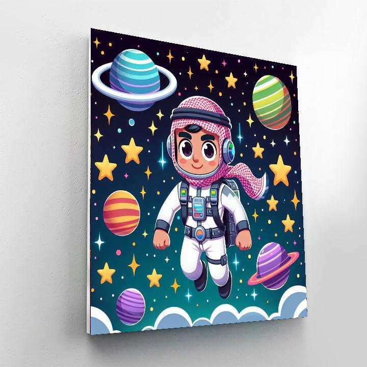 Space Ranger Galactic Patrol Paint By Number