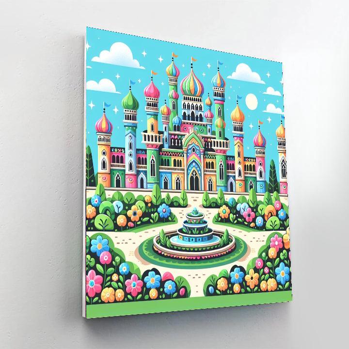 Princess Palace Extravaganza Paint By Numbers