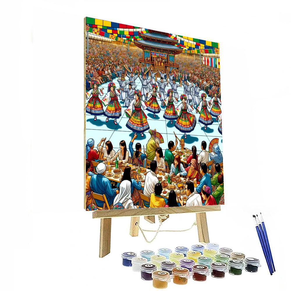 Kizuna Festival Number Painting