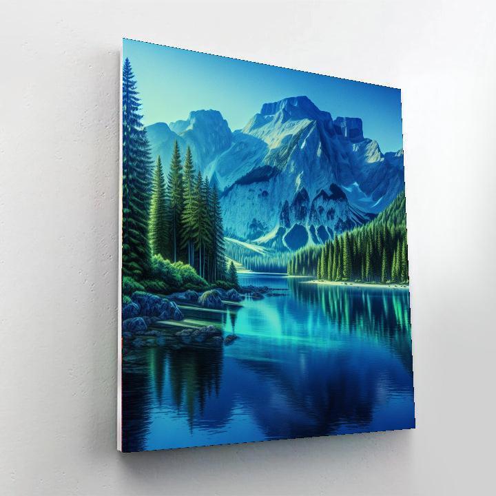 Sapphire Lake Serenity Numbered Painting Kits