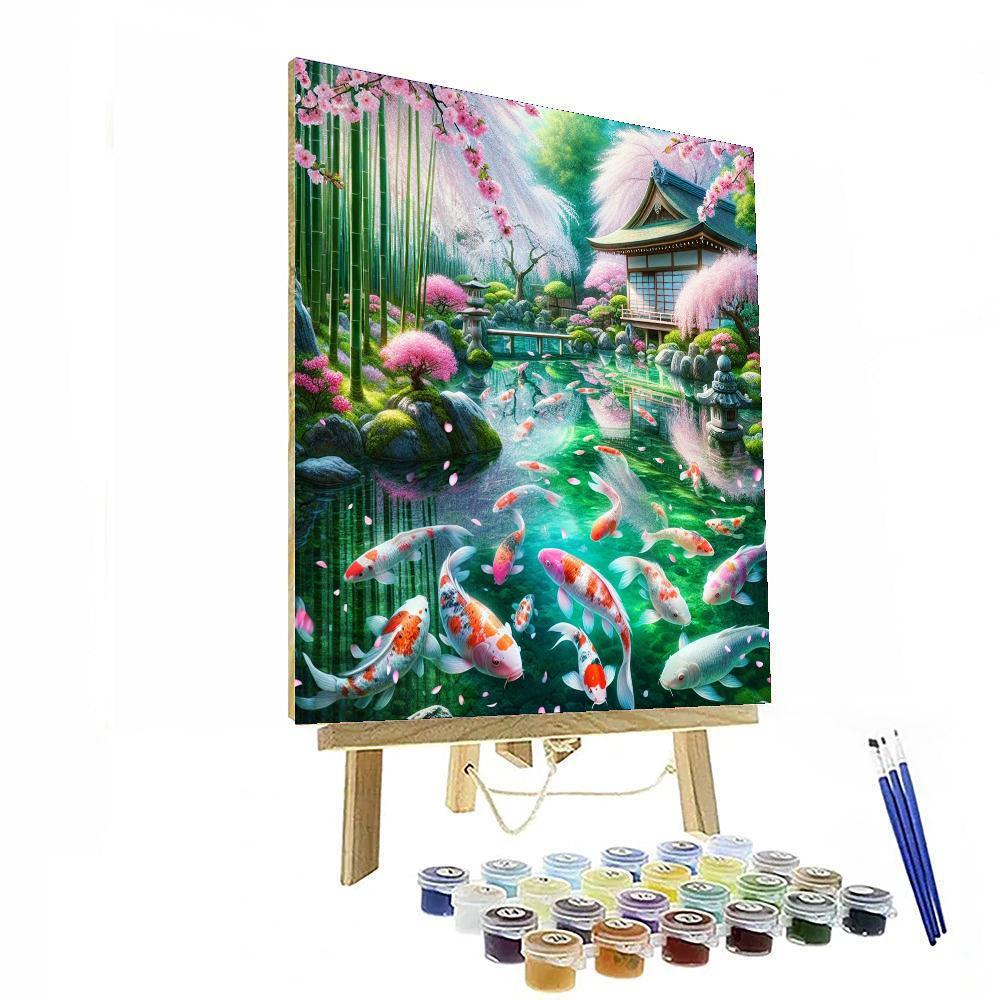 Captivating Japanese Garden - DIY Painting By Numbers Kit – Artistry Rack