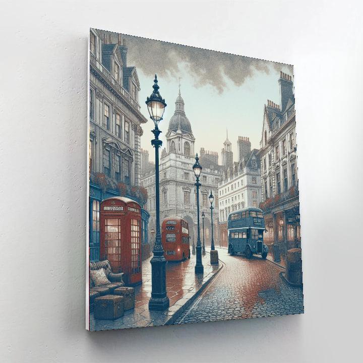 London's Timeless Charm DIY Paint By Numbers