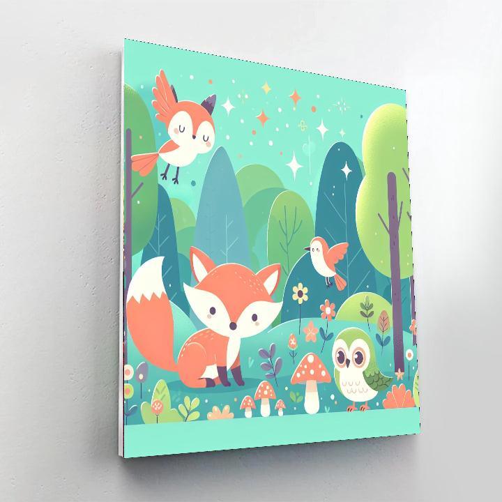 Fantasy Woodland Quest Paint By Numbers Kits