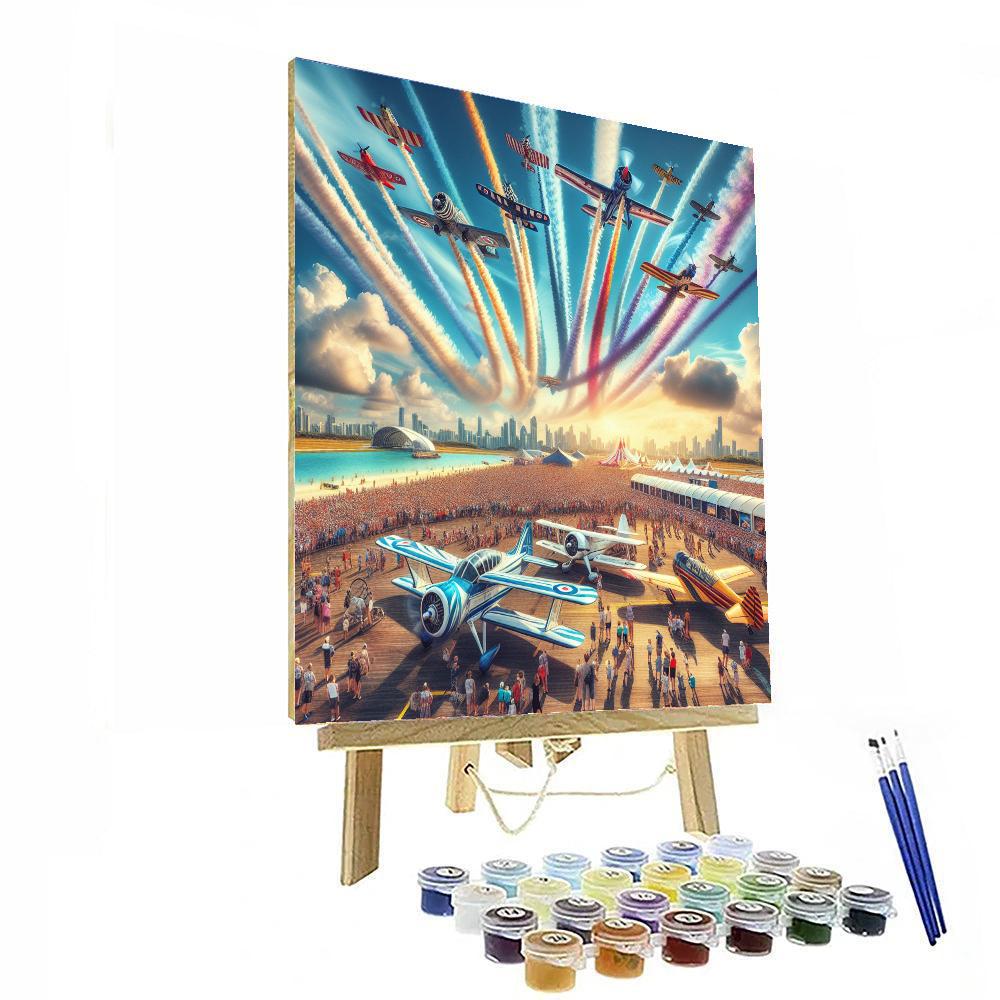 Oshkosh Airshow - Usa Paint By Numbers Kits