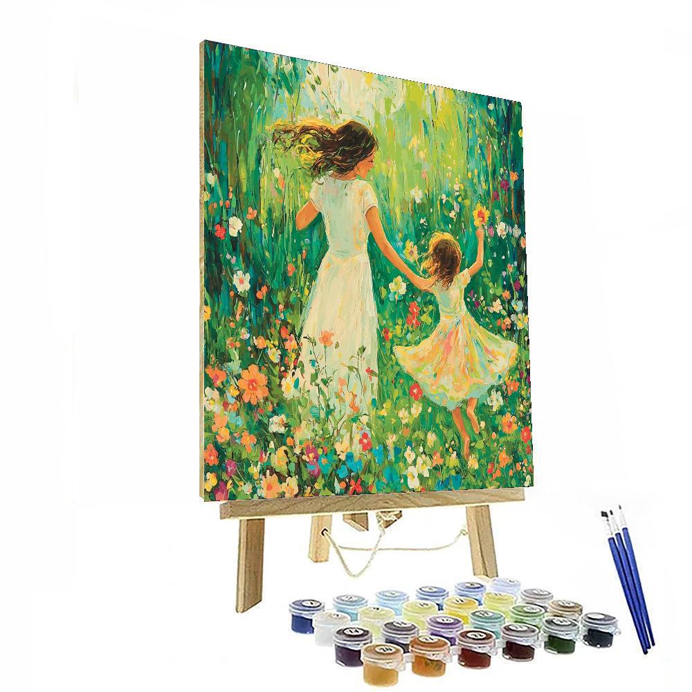 Mom's Joyful Dance Paint By Numbers Kits