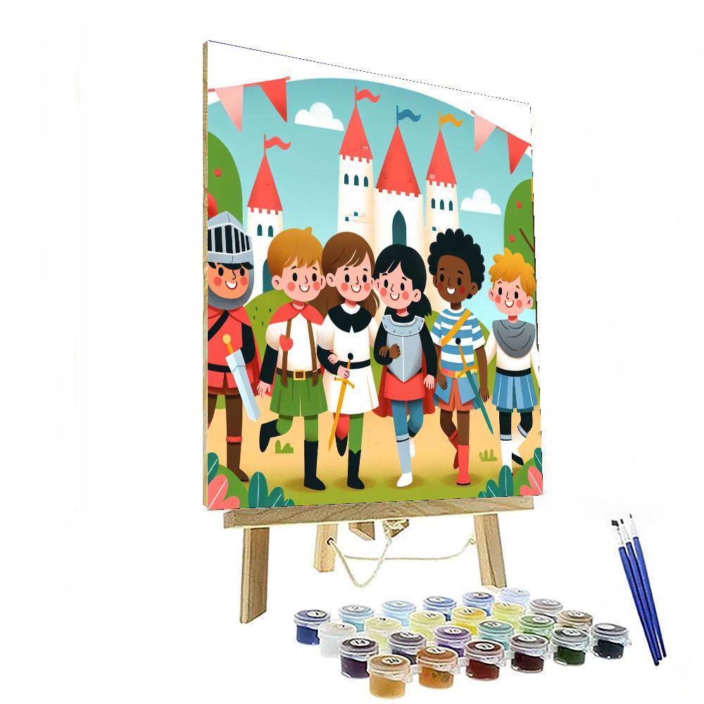 Knight's Kingdom Painting Number Kit