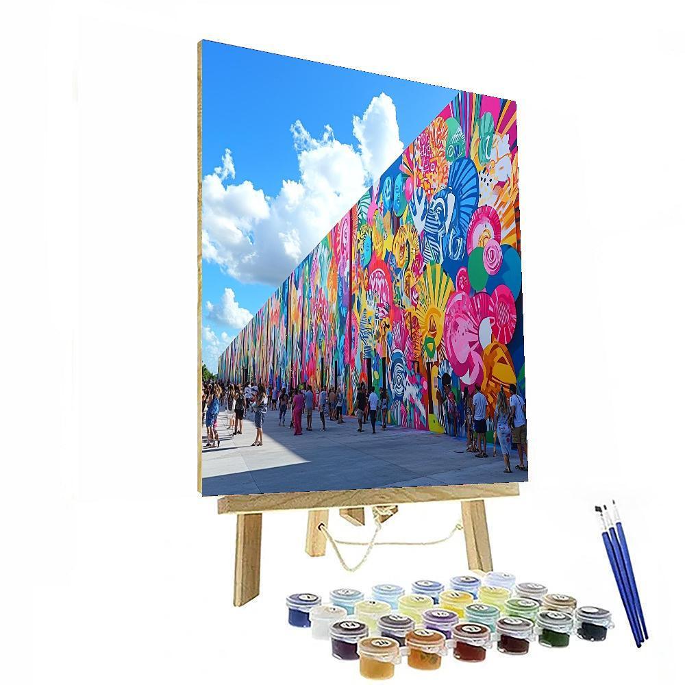 The Street Art Of Wynwood Walls Painting Number Kit