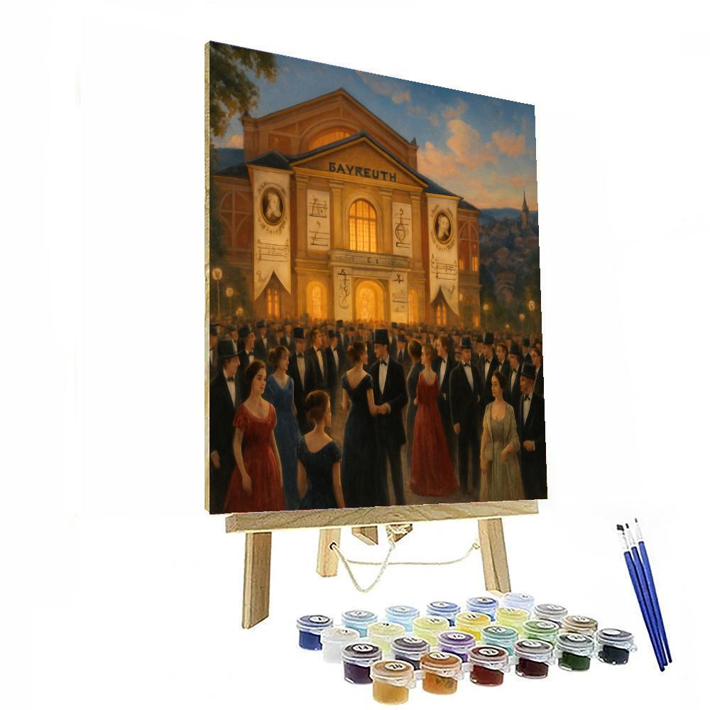 Bayreuth Festival - Bayreuth Paint By Color