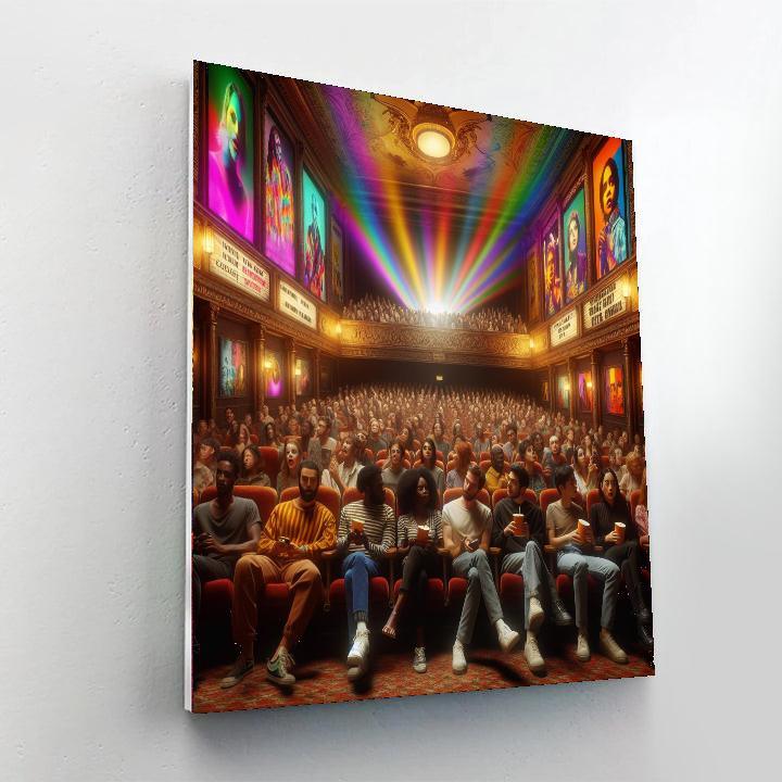 Krakow Film Festival Painting Number Kit