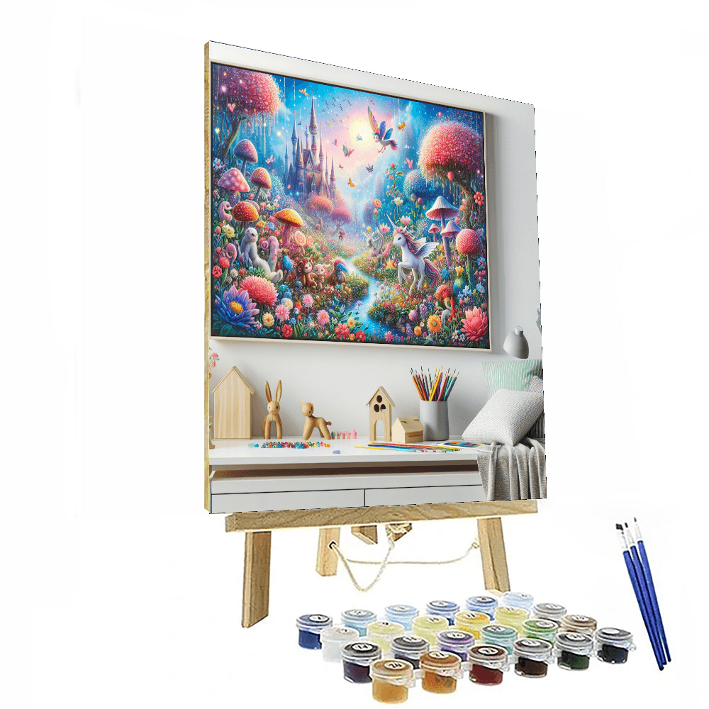 Mystical Fairy Land Numbered Painting Kits