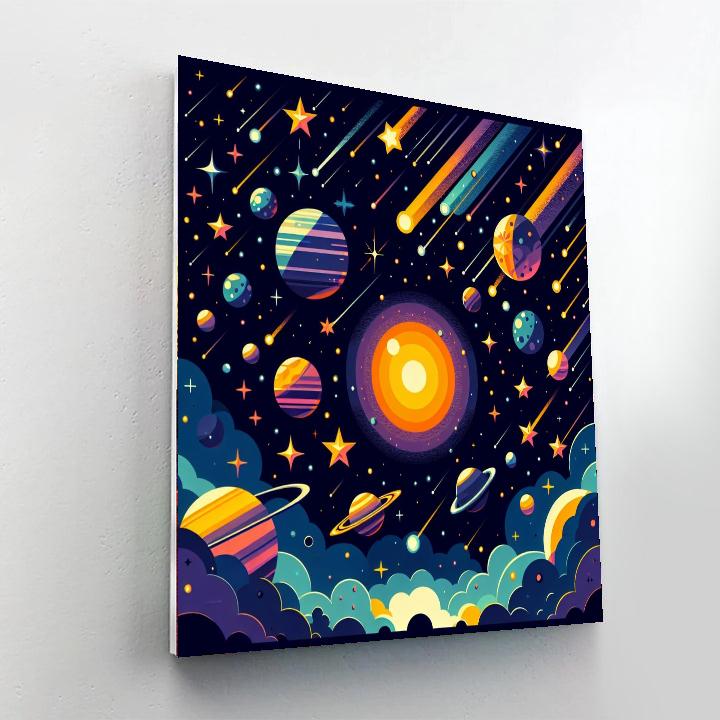 Astral Adventures Numbered Painting Kits