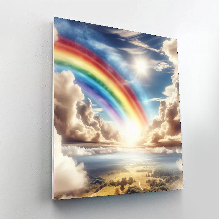 Rainbow Dreams For Little Ones Painting By Numbers Kit