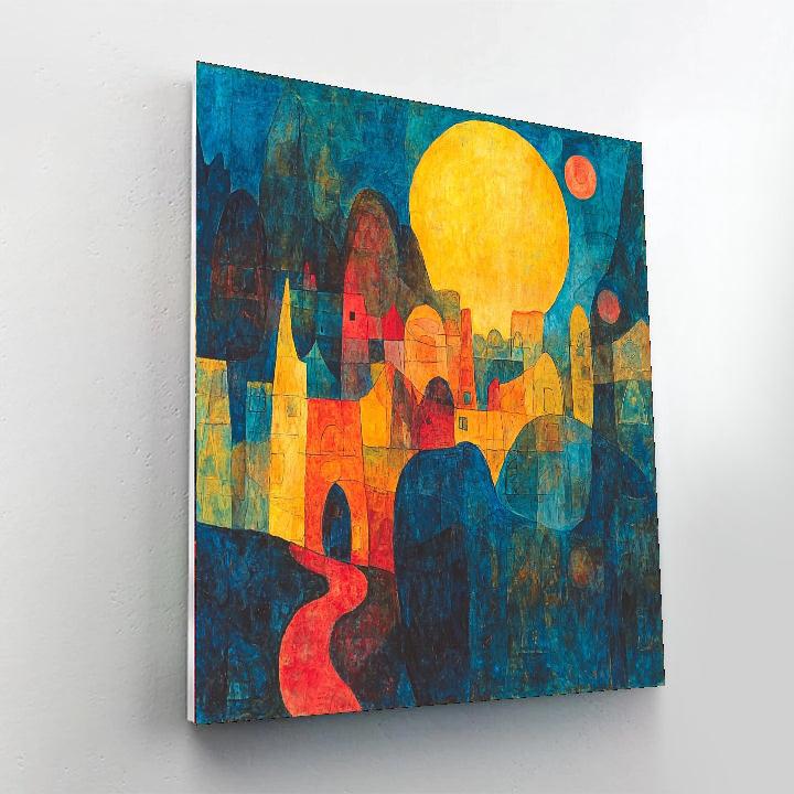 Paul Klee Inspired Mystical Expressions  Numbered Painting Kits