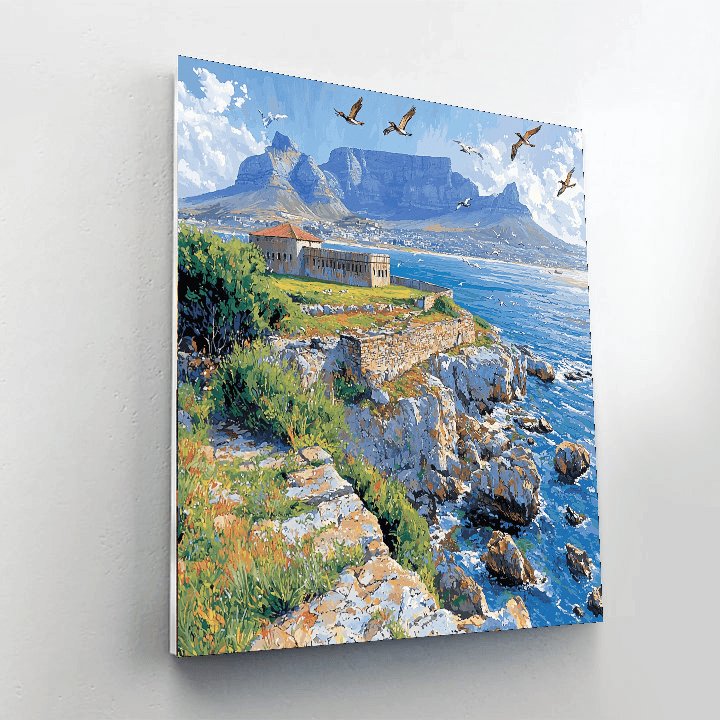 Robben Island - Cape Town Painting Number Kit
