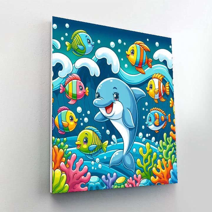 Colorful Undersea Adventures Paint By Color