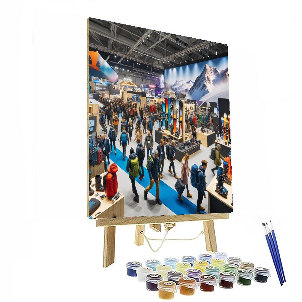 Oudoor Retailer Winter Market - Usa Paint By Numbers Art