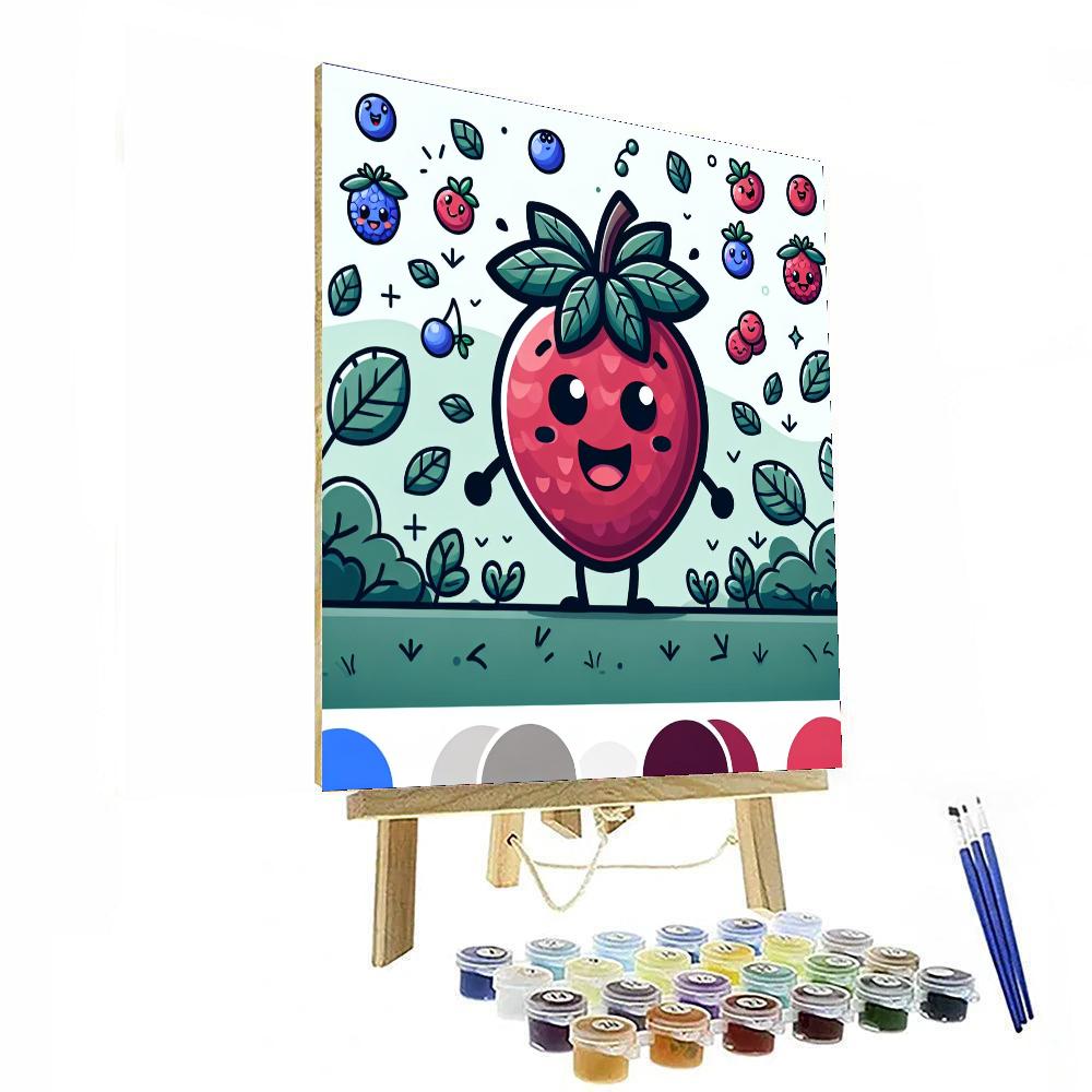Sweet Berry Paint By Numbers