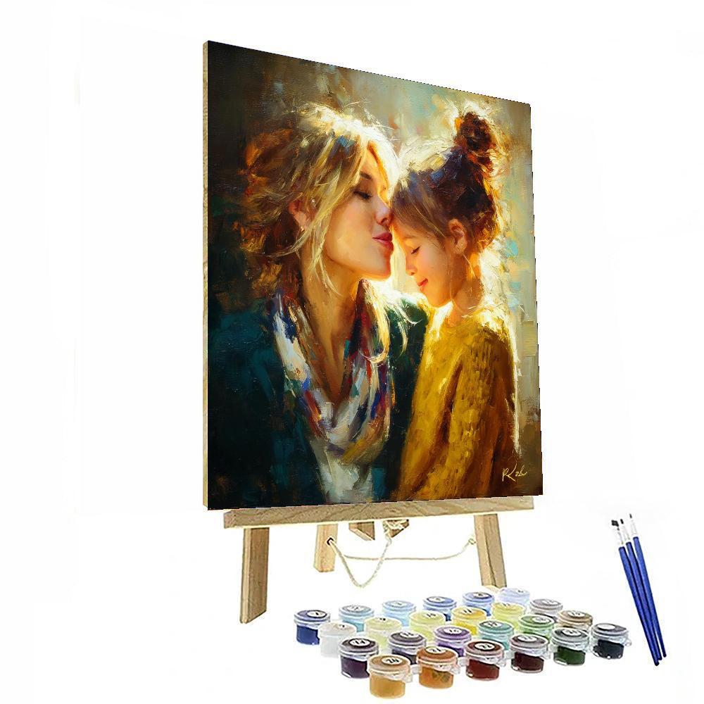 The Gentle Whisper Of Love Numbered Painting Kits