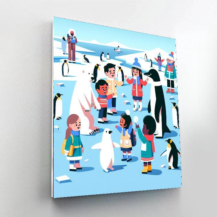 Polar Ice Exploration Paint By Color