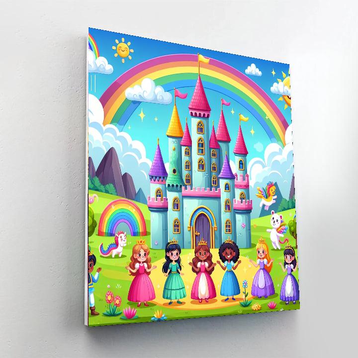 Magical Princess Realm Paint By Number