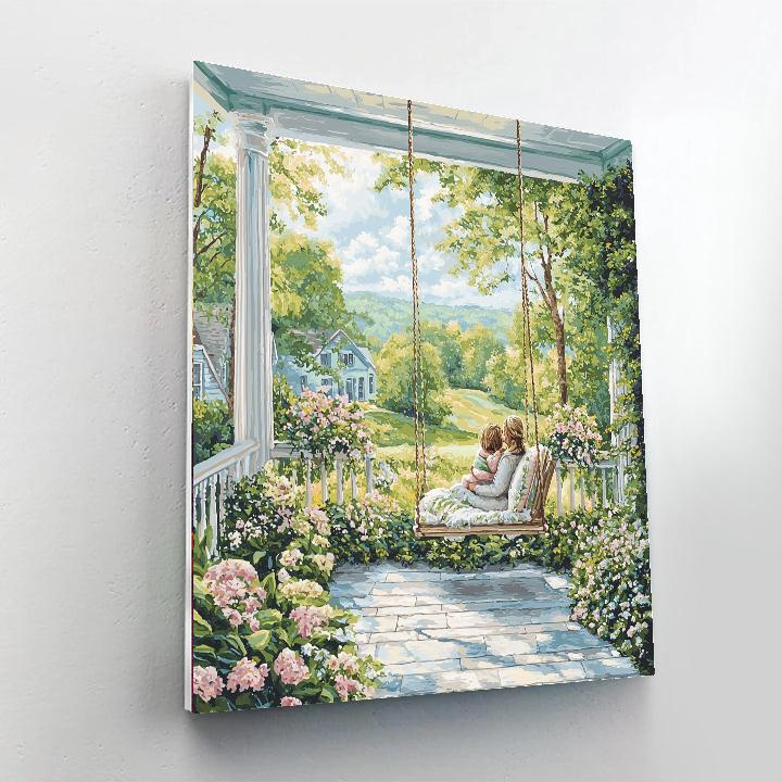 Swaying In The Breeze Paint By Number