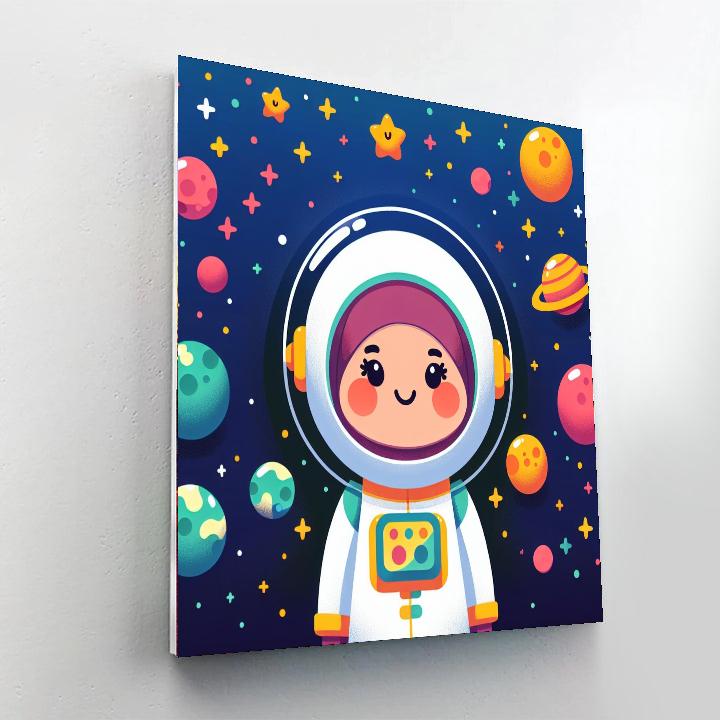 Amazing Astronaut Paint By Number