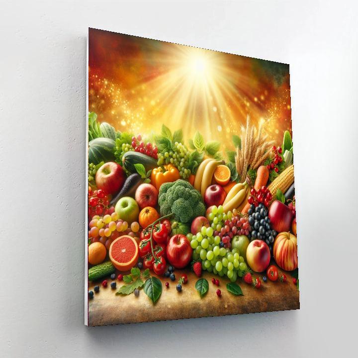 Charming Summer Harvest Paint By Numbers