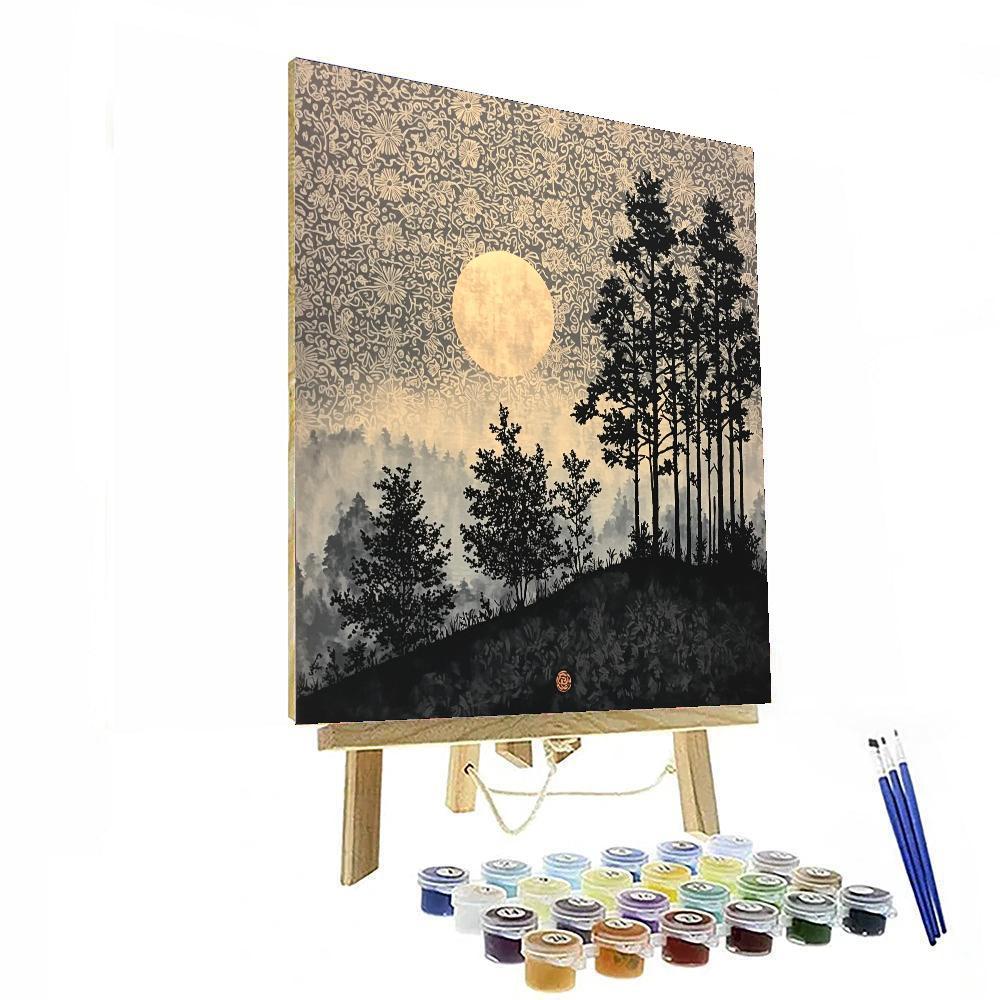 Banksy Inspired Mindful Reflections  DIY Paint By Numbers