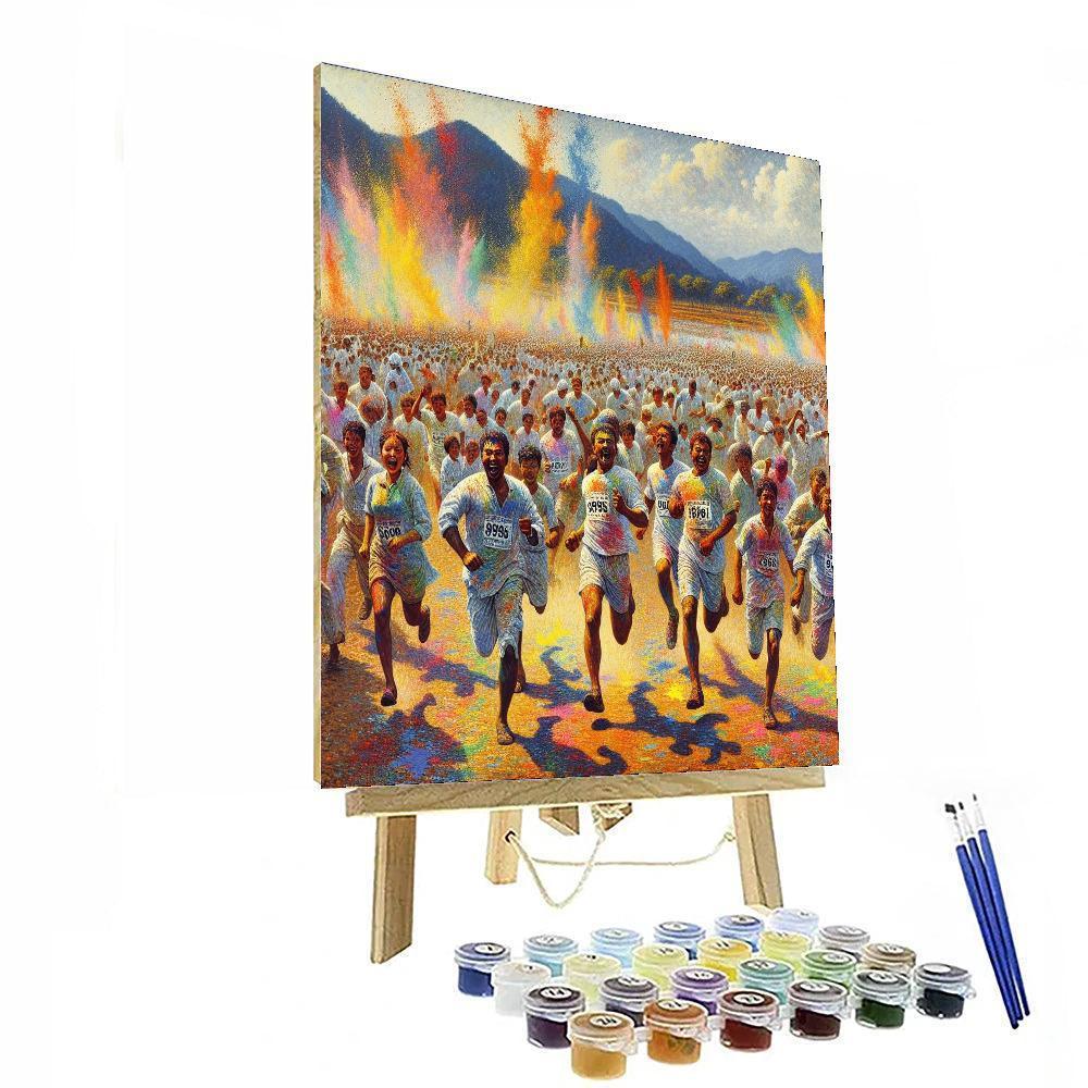 The Color Run - Various Locations DIY Paint By Numbers