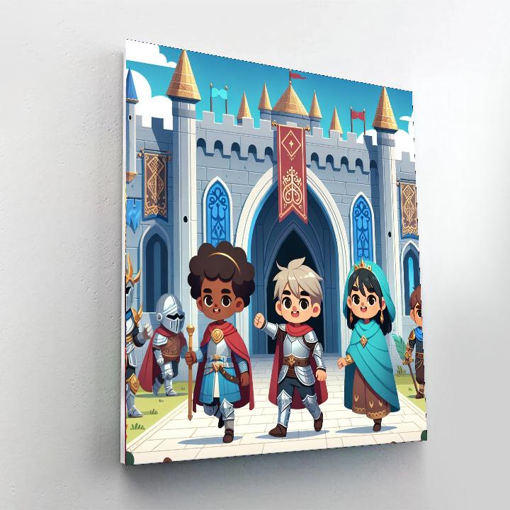 Castle Of Legends Adventure Paint By Number