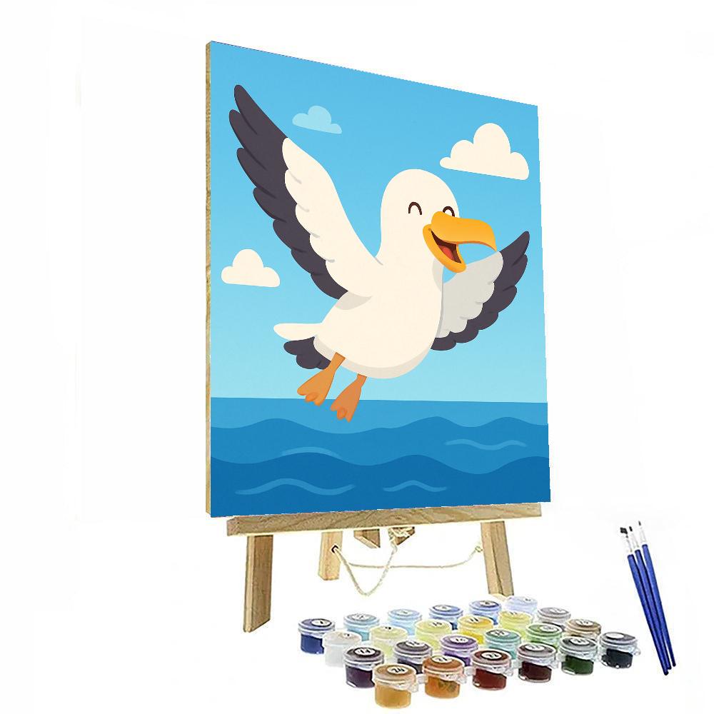 Adventurous Albatross Paint By Numbers Art