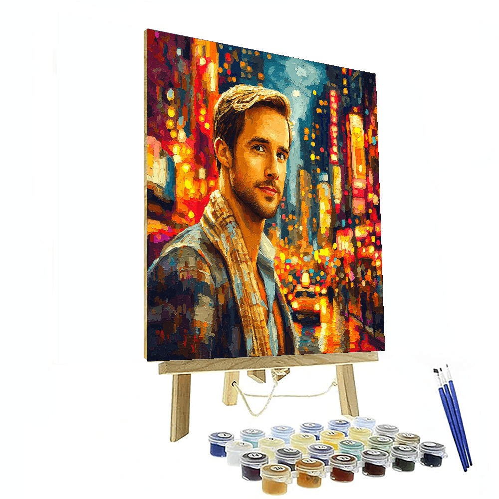 Ryan Gosling: The Charismatic Dreamer Of Cinema Paint By Numbers